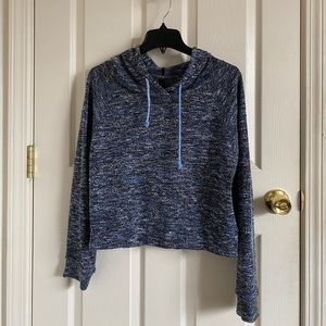 Aeropostale Blue Knit Hoodie